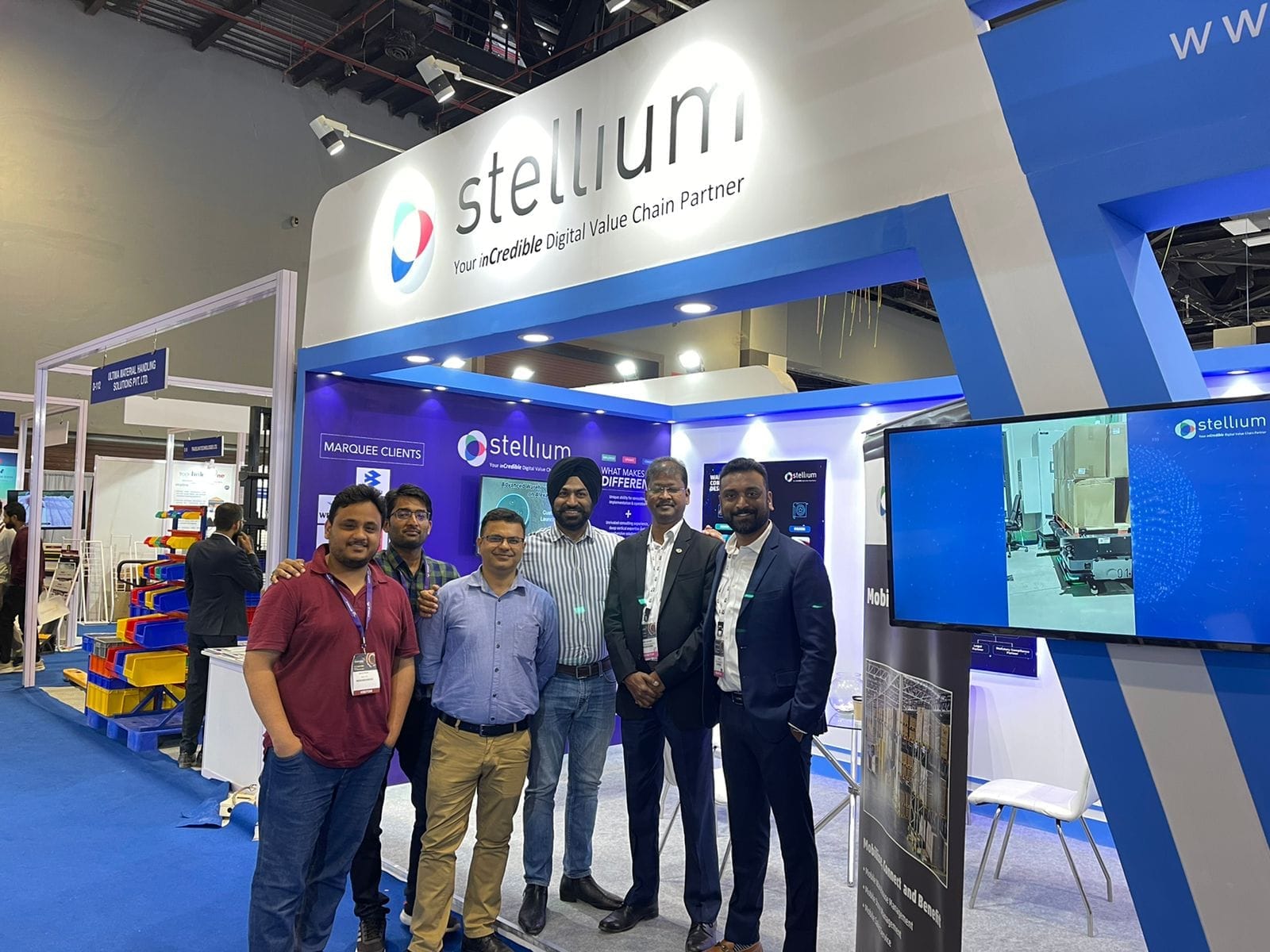 Stellium Debuts SmartSlot and Advanced Warehouse Analytics at the Indian Warehousing Show, 2022